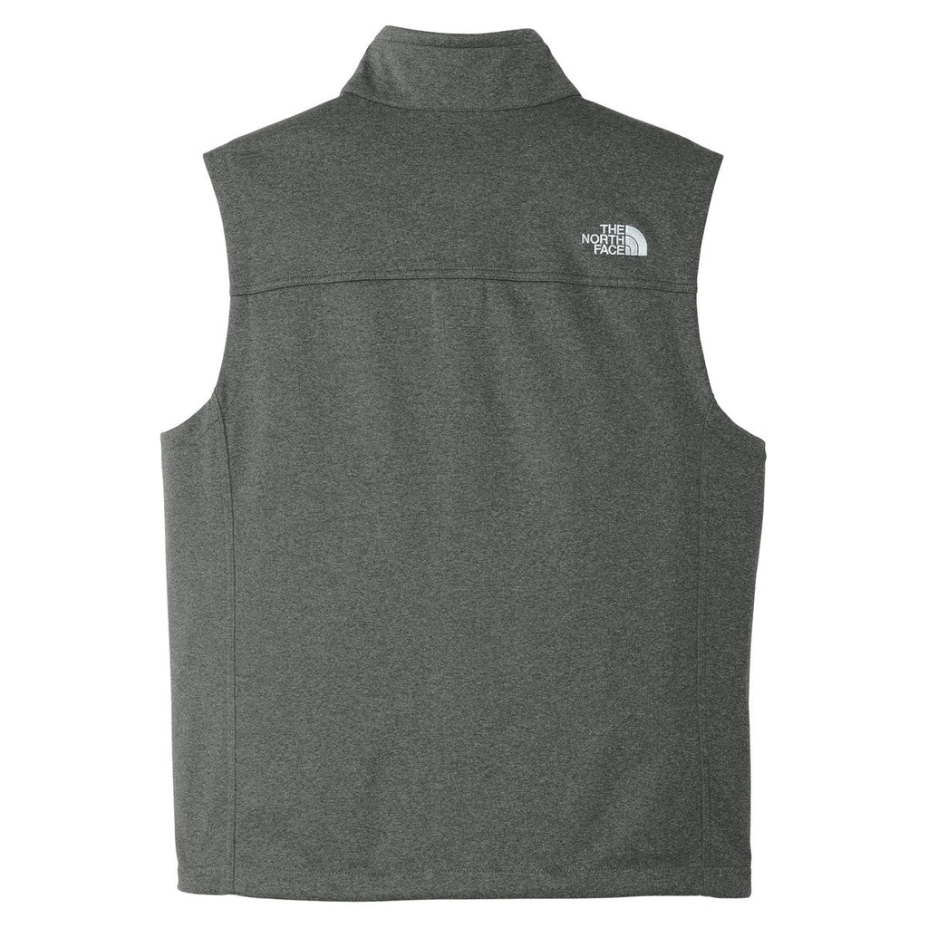 The North Face Men's Dark Grey Heather Ridgewall Softshell Vest