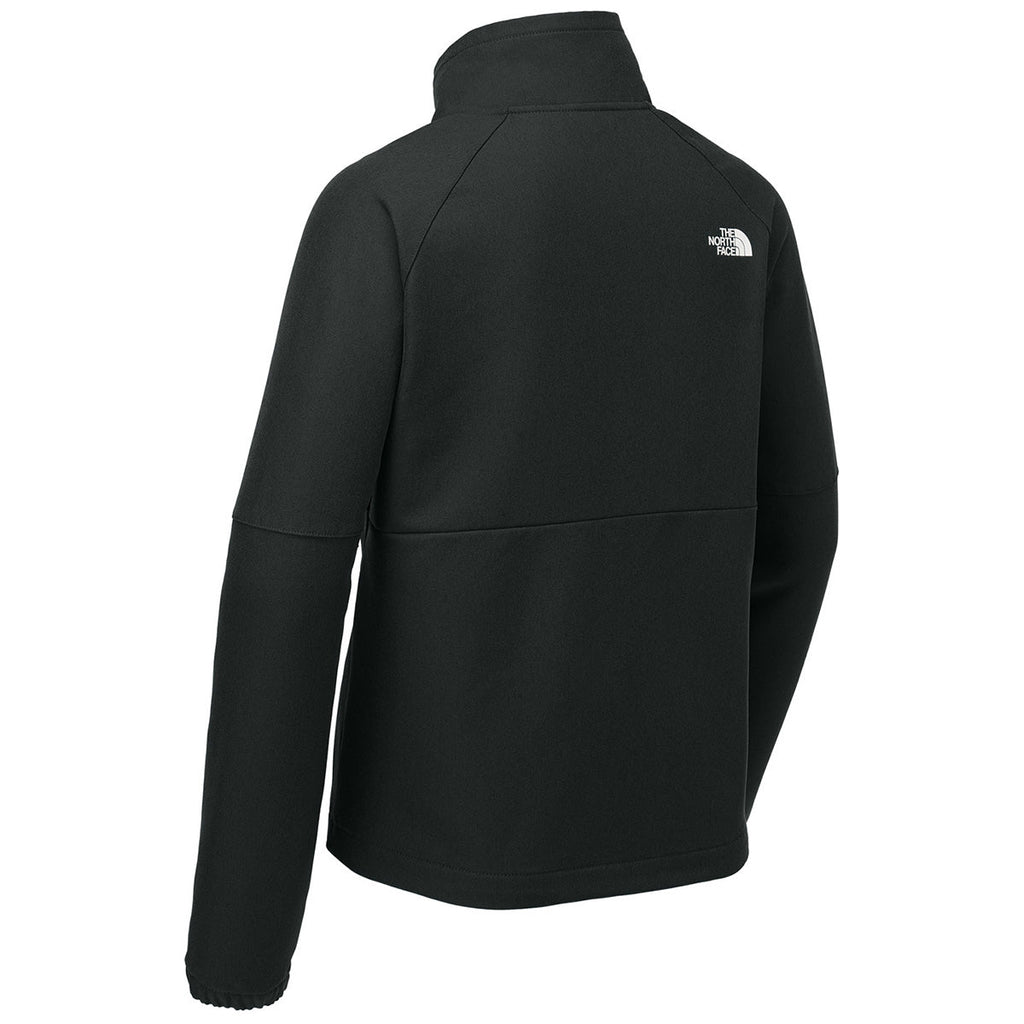 The North Face Women's TNF Black Heather Barr Lake Softshell Jacket